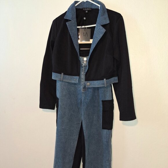 Denim two piece set - Picture 1 of 1